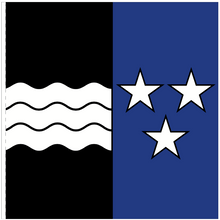 Load image into Gallery viewer, Hissfahne Kanton Aargau genäht