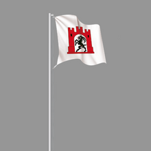 Lade das Bild in den Galerie-Viewer, Hissfahne Gemeinde Pontresina/Puntraschigna bedruckt