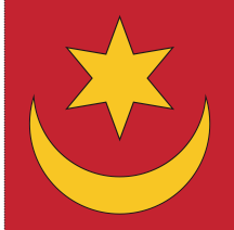 Lade das Bild in den Galerie-Viewer, Hissfahne Gemeinde Buseno bedruckt