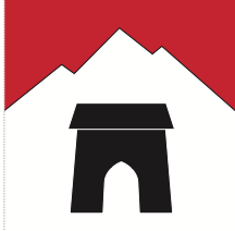 Lade das Bild in den Galerie-Viewer, Hissfahne Gemeinde Lumnezia bedruckt