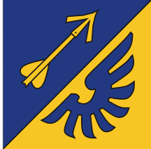 Lade das Bild in den Galerie-Viewer, Hissfahne Gemeinde Luzein bedruckt