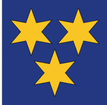 Lade das Bild in den Galerie-Viewer, Hissfahne Gemeinde Maienfeld bedruckt