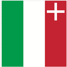 Lade das Bild in den Galerie-Viewer, Hissfahne Kanton Neuenburg / Neuchâtel genäht