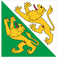 Load image into Gallery viewer, Hissfahne Kanton Thurgau bedruckt