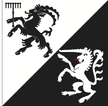 Load image into Gallery viewer, Hissfahne Gemeinde Valsot bedruckt