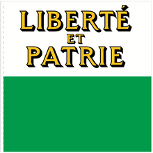 Lade das Bild in den Galerie-Viewer, Hissfahne Kanton Waadt / Vaud bedruckt