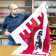 Lade das Bild in den Galerie-Viewer, Hissfahne Gemeinde Chur (Stadt Chur) bedruckt