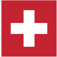 Load image into Gallery viewer, Hissfahne  Schweiz / Suisse / Svizzera / Switzerland genäht

